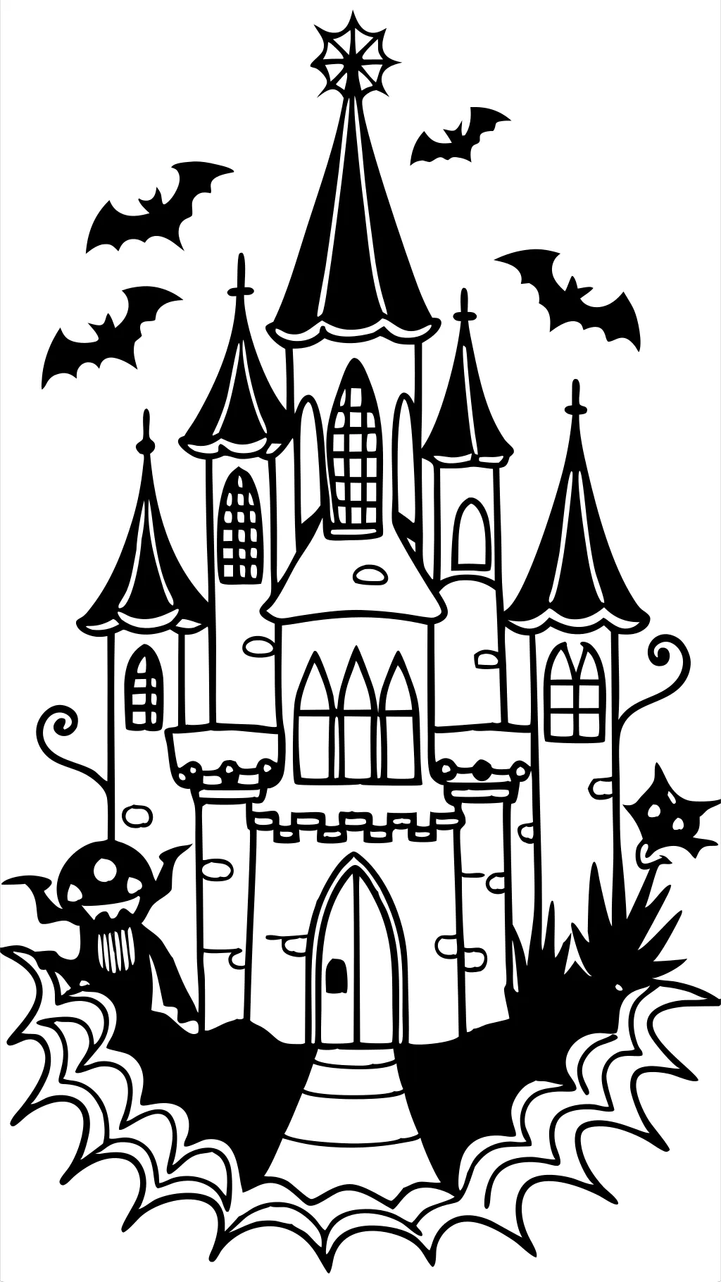 goth coloring pages